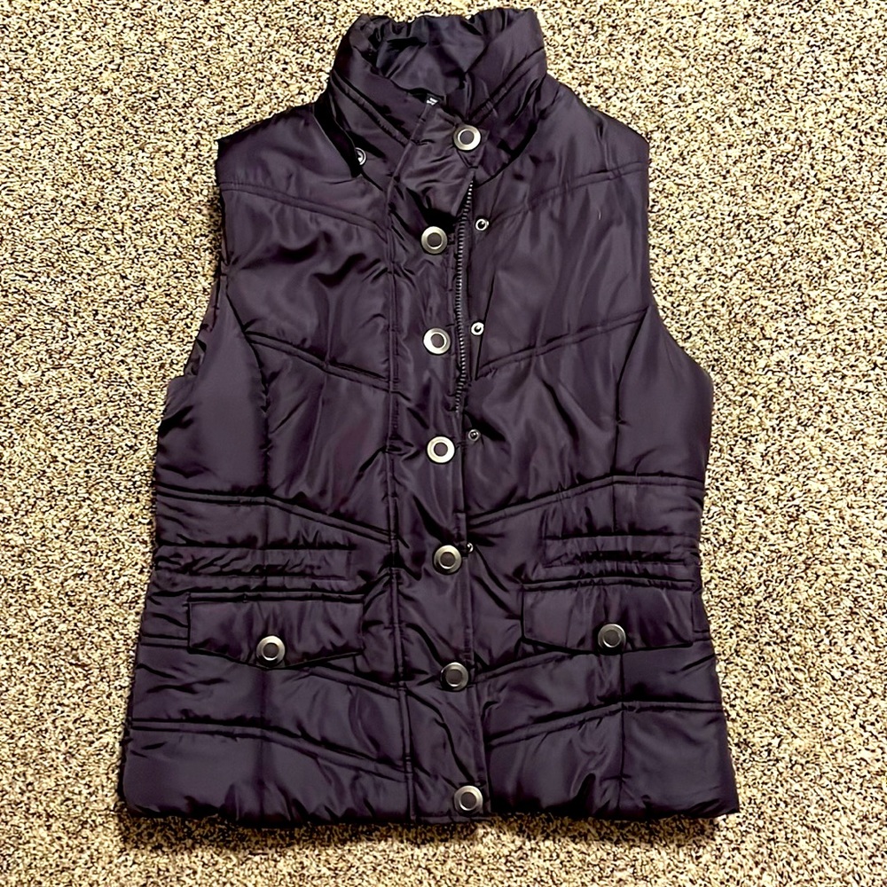 New York & Company dark purple vest